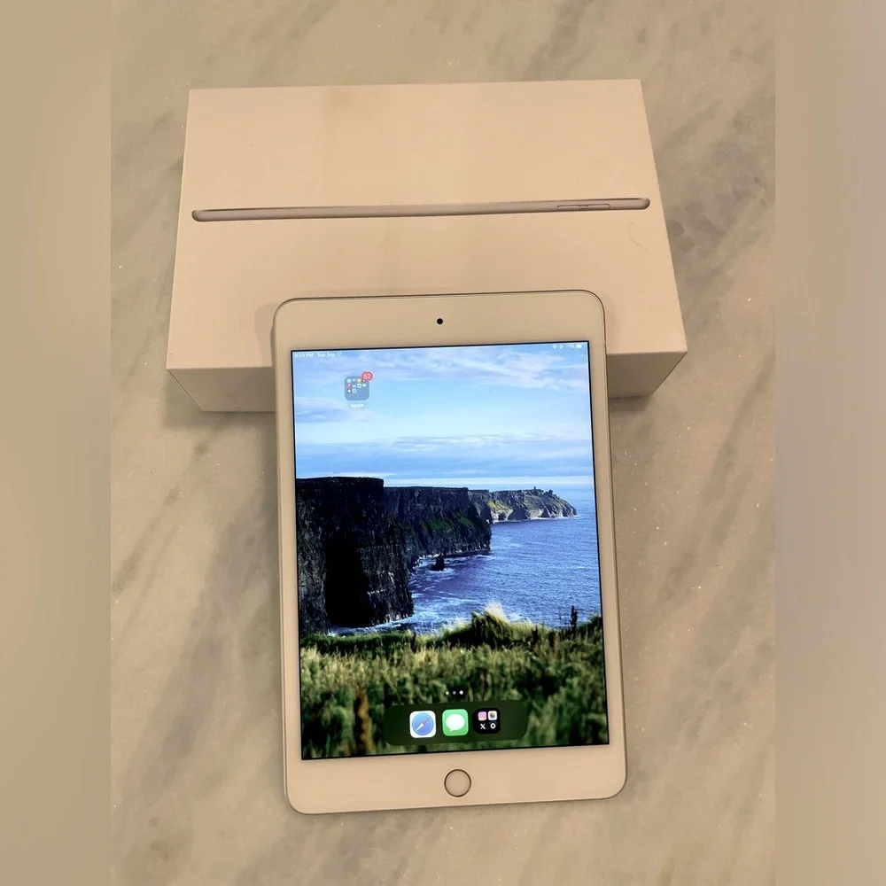 Apple iPad mini 5th generation with Apple Pencil and Apple brand case/cover 64GB